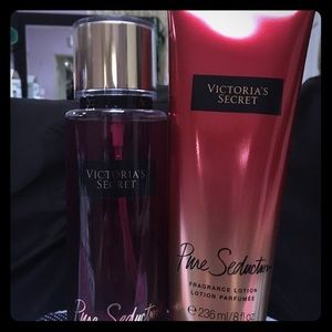 Pure Seduction lotion and body spray