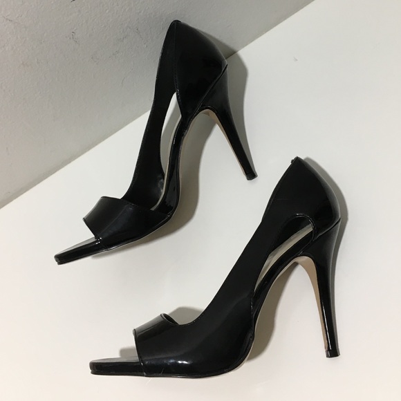 Black Patent Pumps