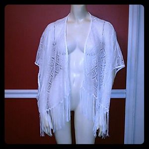 Lace Shawl Vest