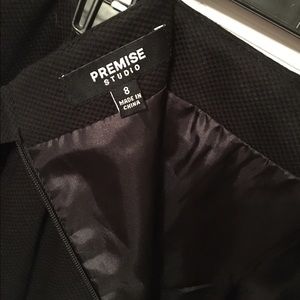 Premise studio black pencil skirt