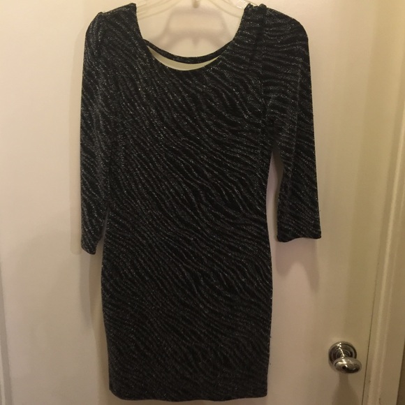 Black and Silver Party Dress