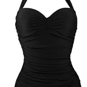 Black Retro Swimsuit