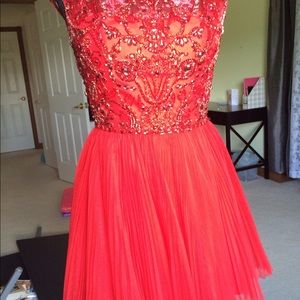 Red Cocktail Dress