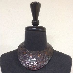 Beautiful and unique collar bib