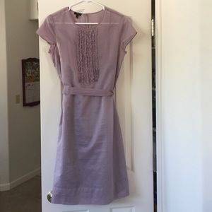 Talbots lavender summer dress with slip