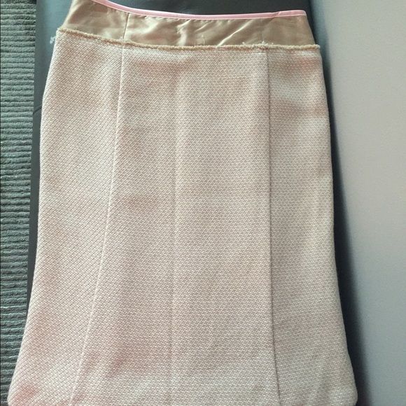 United Colors of Benetton skirt-Pink, beige, tan.