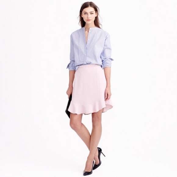 *Re-Posh* J Crew Swing Skirt, Pink Rose. Size 0