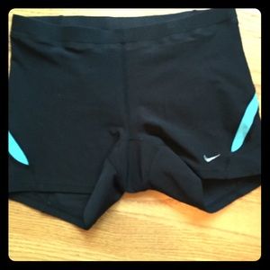 Nike drifit spandex workout shorts sz S