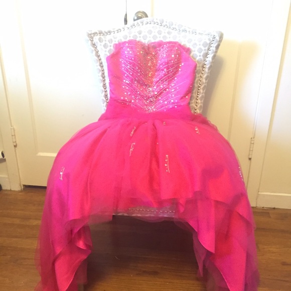"Cinderella" Hot Pink Prom Dress! - Picture 2 of 4