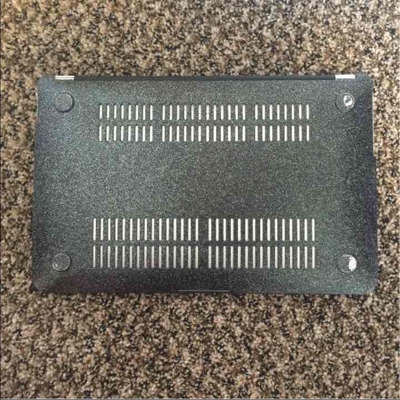Black Sparkly MacBook Air 11in. Case Cover - Picture 2 of 2