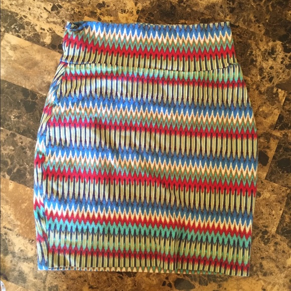striped pencil skirt - Picture 1 of 1