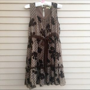 Cocoa brown ModCloth dress