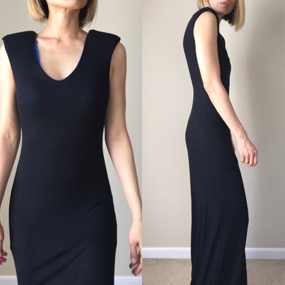 ✳️one day sale High end boutique  BLACK maxi dress - Picture 2 of 3