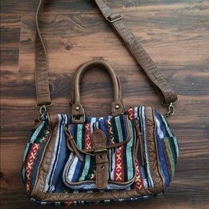 Cute hippie satchel w/ adjustable shoulder strap