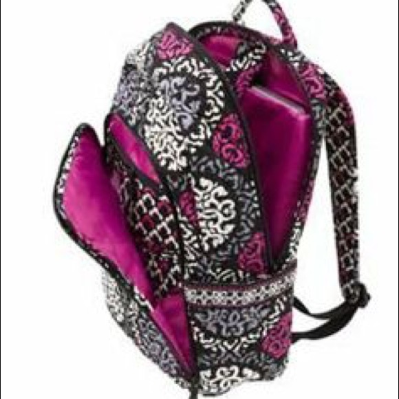 Vera Bradley Laptop backpack Canterbury Magenta