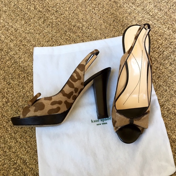 Kate Spade Linx Hair Heels sz 8.5
