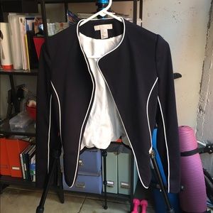 Navy blazer jacket
