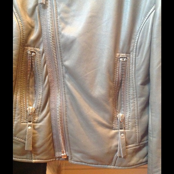 Young Fabulous & Broke Leather Motorcycle Jacket View 2