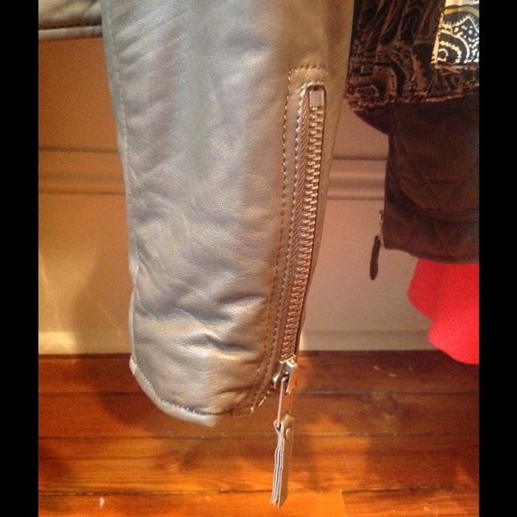 Young Fabulous & Broke Leather Motorcycle Jacket View 3