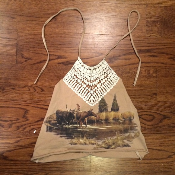 Moosey halter top. RARE.