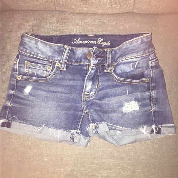 American eagle denim shorts