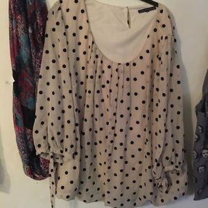 A Polka Dot Blouse