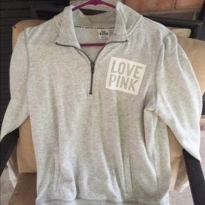 Pink Victoria's Secret sweat shirt new w/o tags