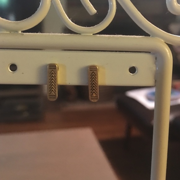 Madewell Gold Arrow Earrings