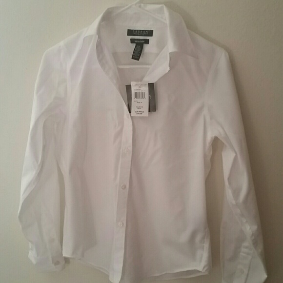 White Cotton Dress Shirt