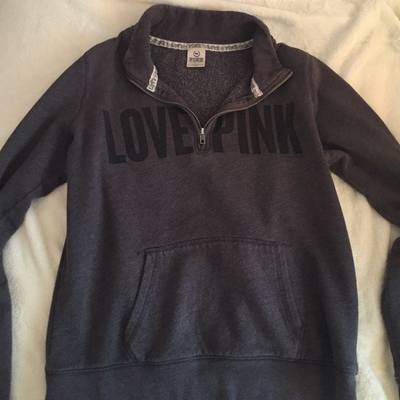 VS Pink Half Zip