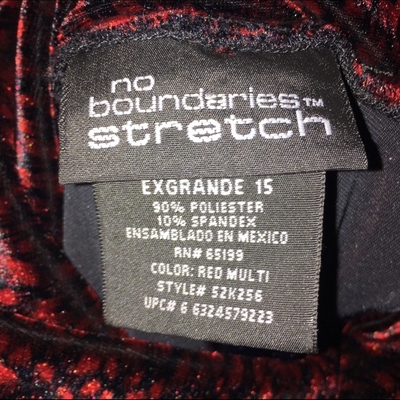 deep maroon/red mock neck velvet top - Picture 3 of 4