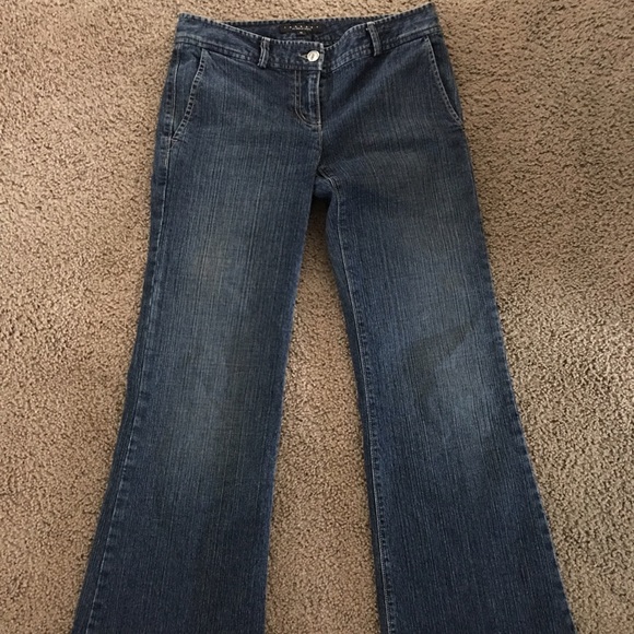 Laundry by Shelli Segal wide leg jeans 0