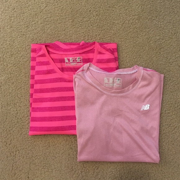 Lot of two New Balance long sleeve workout tops