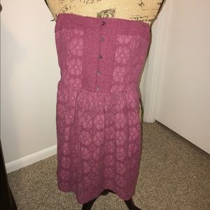 Abercrombie & Fitch Strapless Sundress