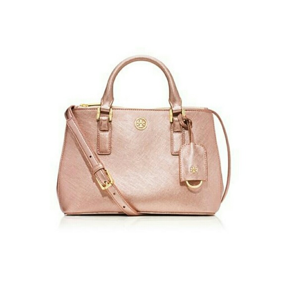 LAST 1⏰! Tory Burch Robinson Double Zip Pink Tote - Picture 2 of 4