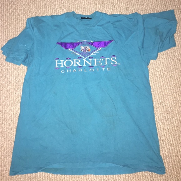 Charlotte Hornets vintage rare t-shirt!!!