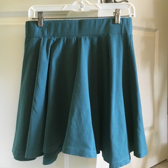 Teal Skater Skirt