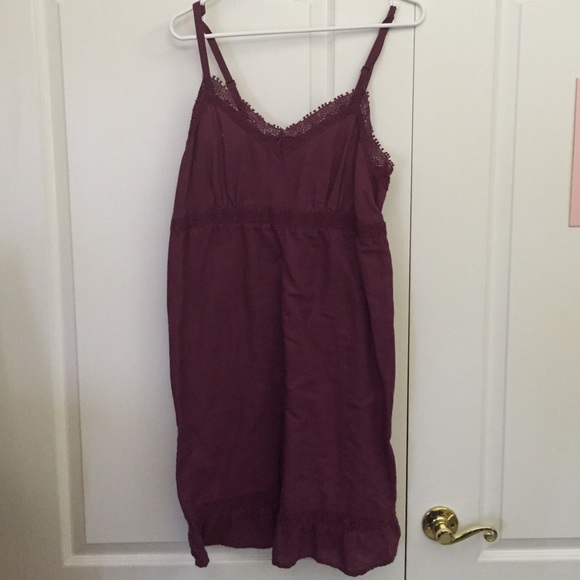Maroon sundress