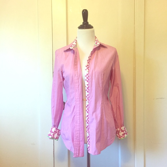 Rare C Wonder Pink Dress Shirt M - Picture 1 of 3