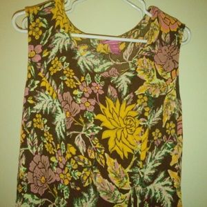 Beautiful Sunflower Maxi Dress 1XL Woman Within