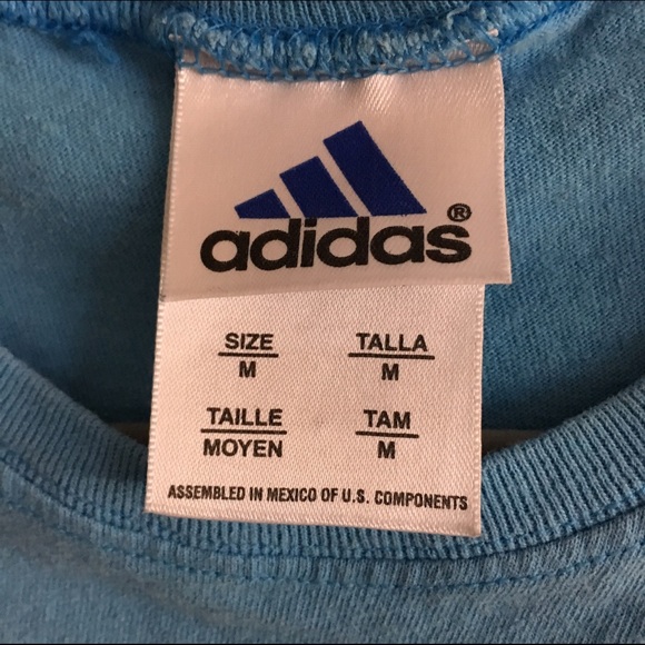 baby blue adidas tank - Picture 2 of 3