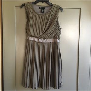 MM Couture pleated dress