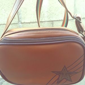 Obey Posse Brown Faux Crossbody Bag