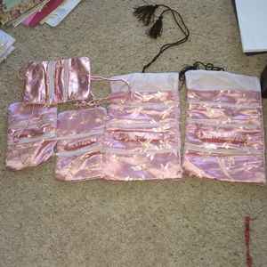 Light Pink Chinese jewelry Cases