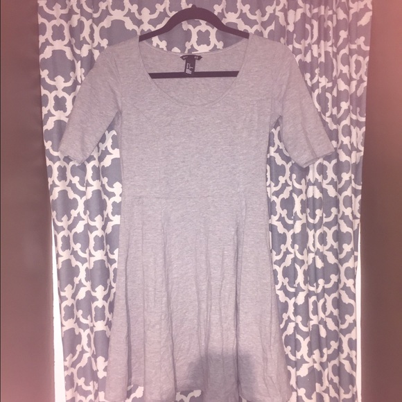 H&M fit and flare dress