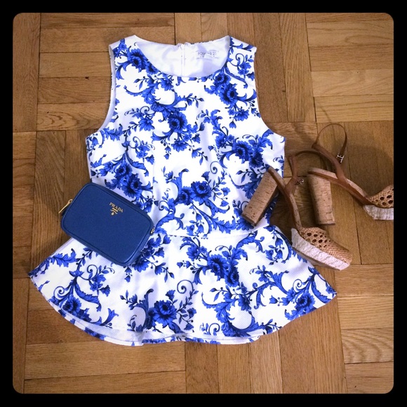 Forever 21 Peplum top