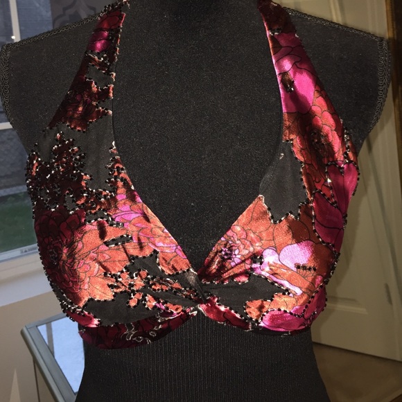 Cache Halter Blouse - image 3