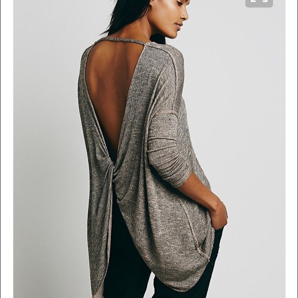 Free people shadow hacci top