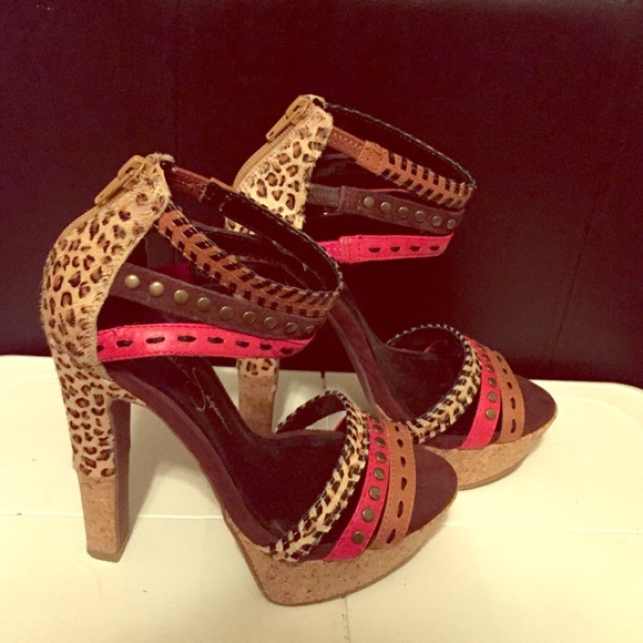 Jessica Simpson wedge heels