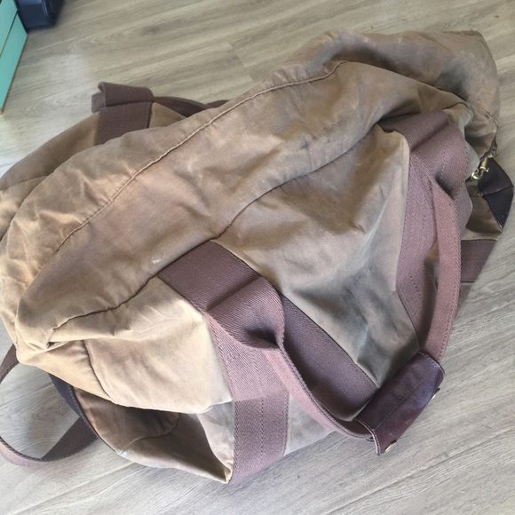 J. Crew large canvas duffle bag